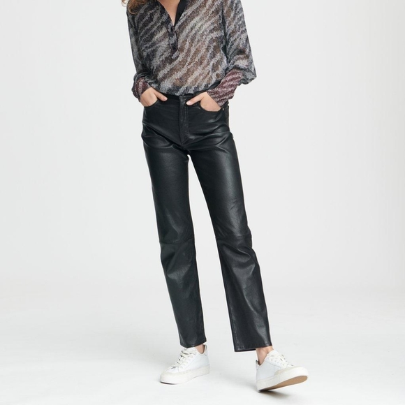 New Rag and bone leather pants - Picture 1 of 6